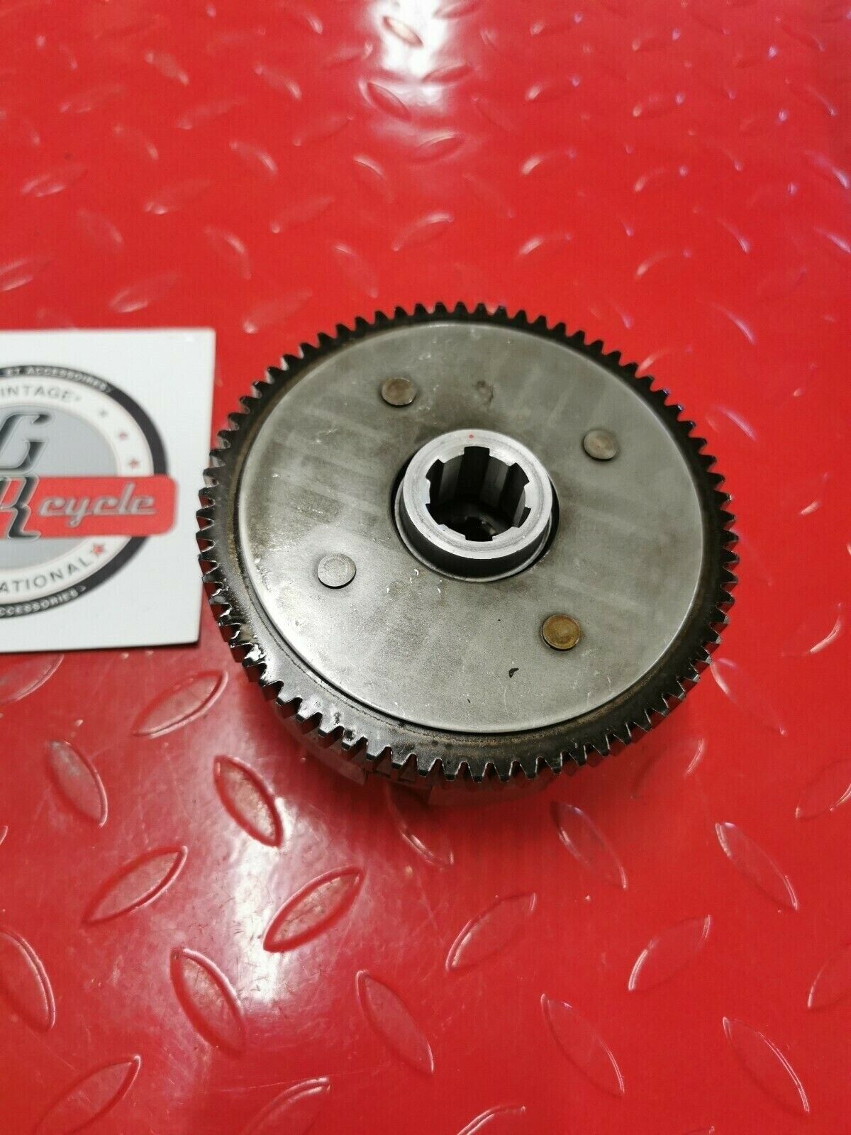 Honda XL100S 1982 complete clutch basket hub pressure plate 22100-436-000
