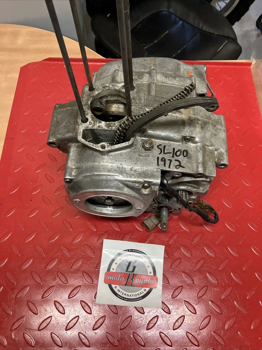 Honda SL100 SL100K2 1972 engine motor bottom end crankcase transmission stator