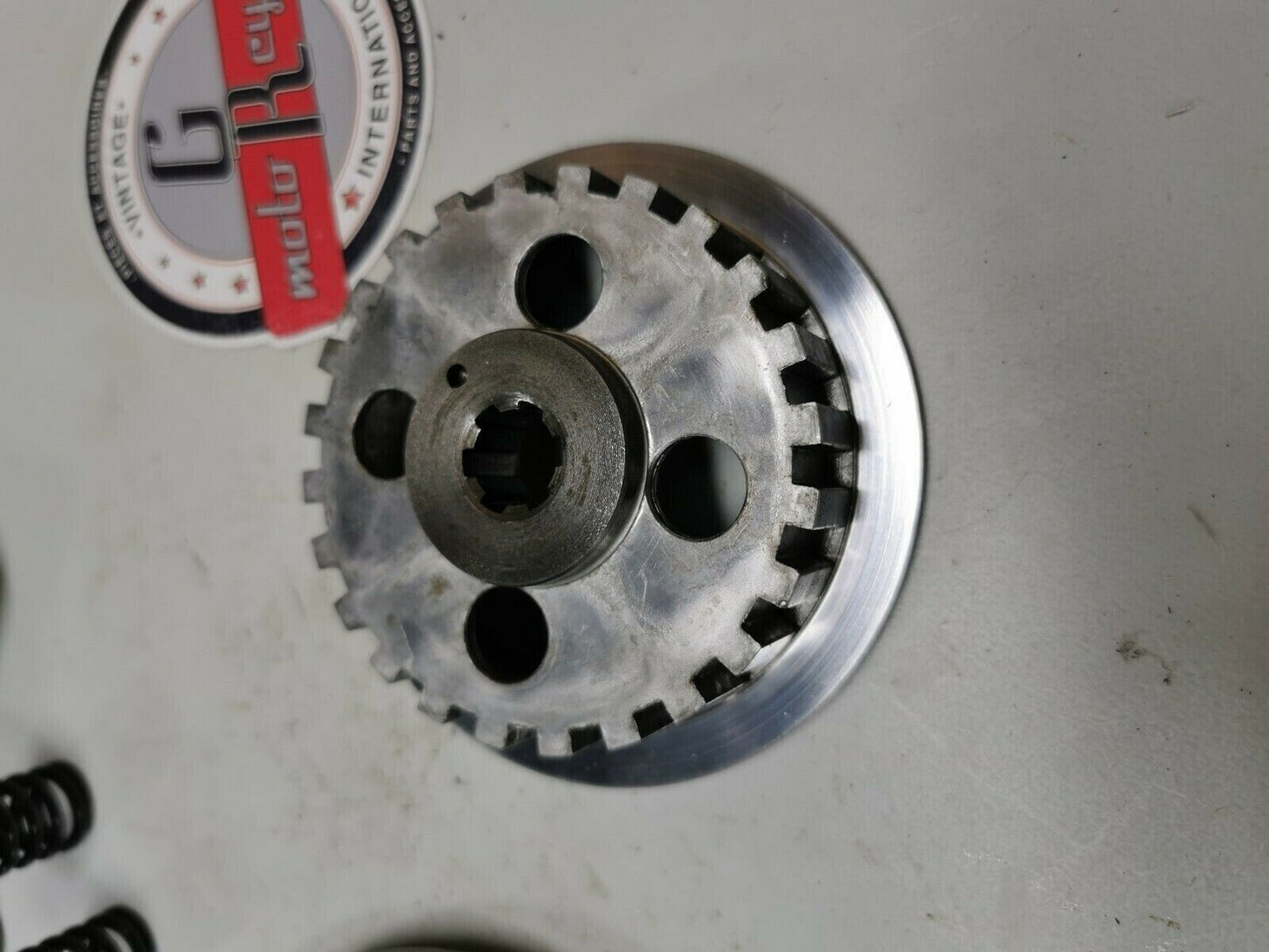 Honda XR100 1984 complete clutch basket hub pressure plate 22100-436-000