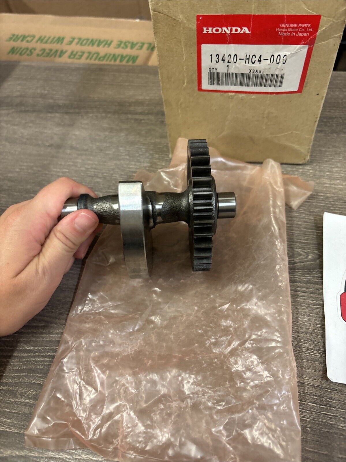 NOS Honda TRX300 EX FW BALANCER SHAFT 34T 13420-HC4-000 H129