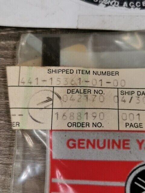 NOS YAMAHA LB8011HC 1976 GAUGE LEVEL 441-15361-01-00 Y169