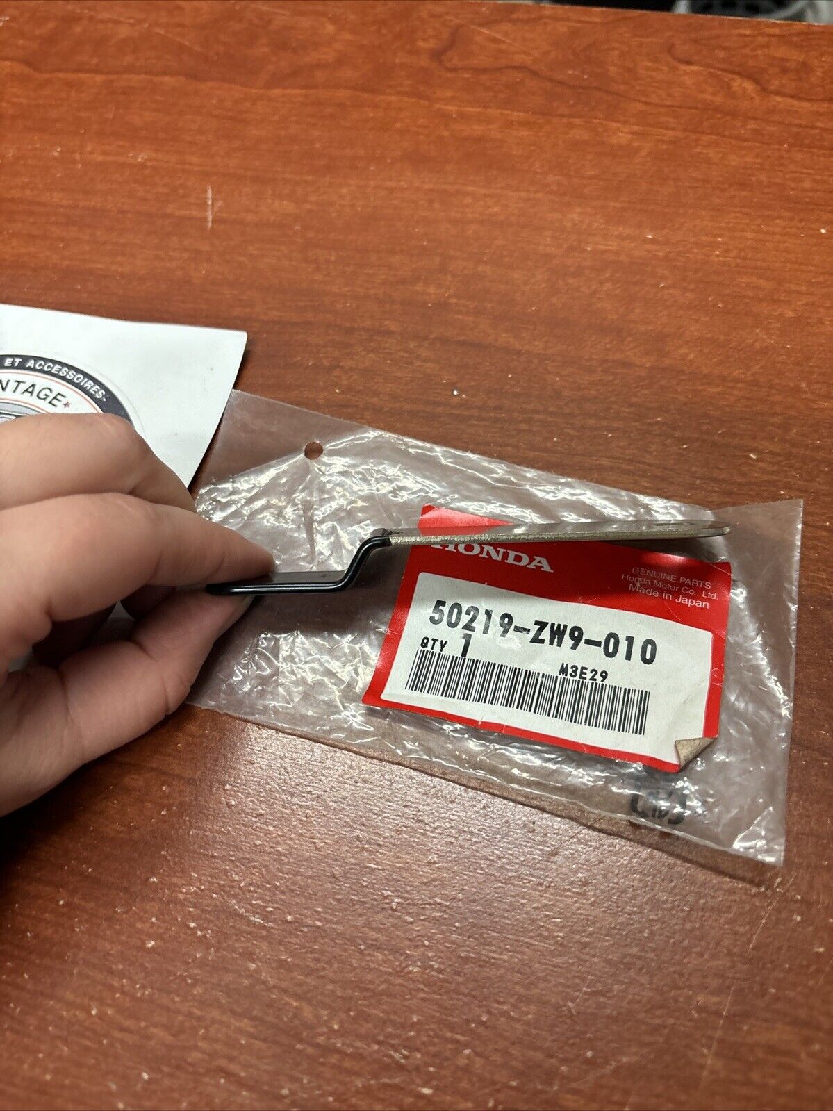 NOS Honda BF8 BF9.9 BF15 BF20 BF60 FRICTION LEVER 50219-ZW9-010 H185