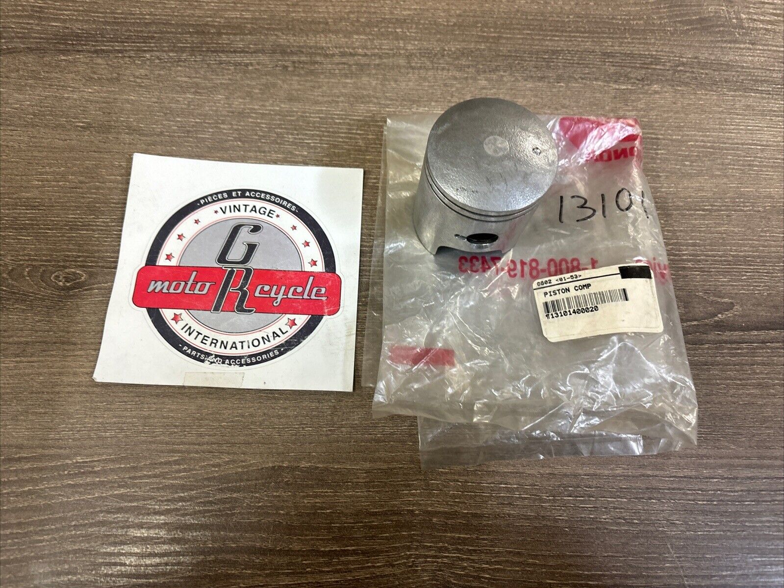 NOS Honda CR125M MT125R PISTON STD 13101-400-020 H136