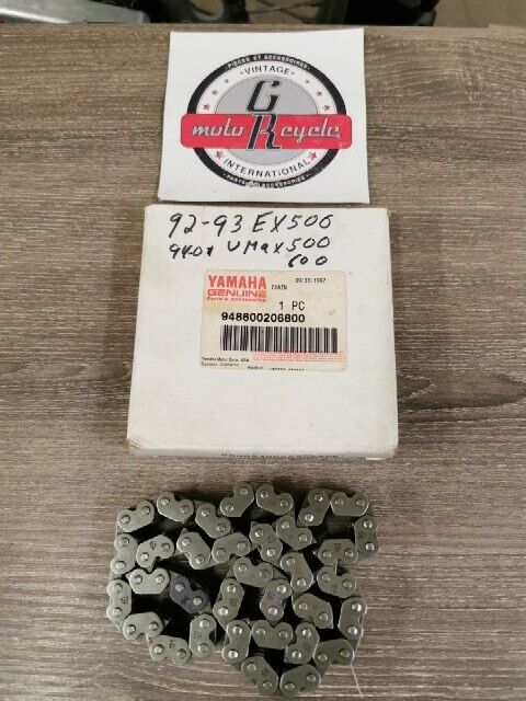 NOS YAMAHA VX700ERG SX500 VT700F SX500R VT600C CHAIN 68L 94860-02068-00 Y108