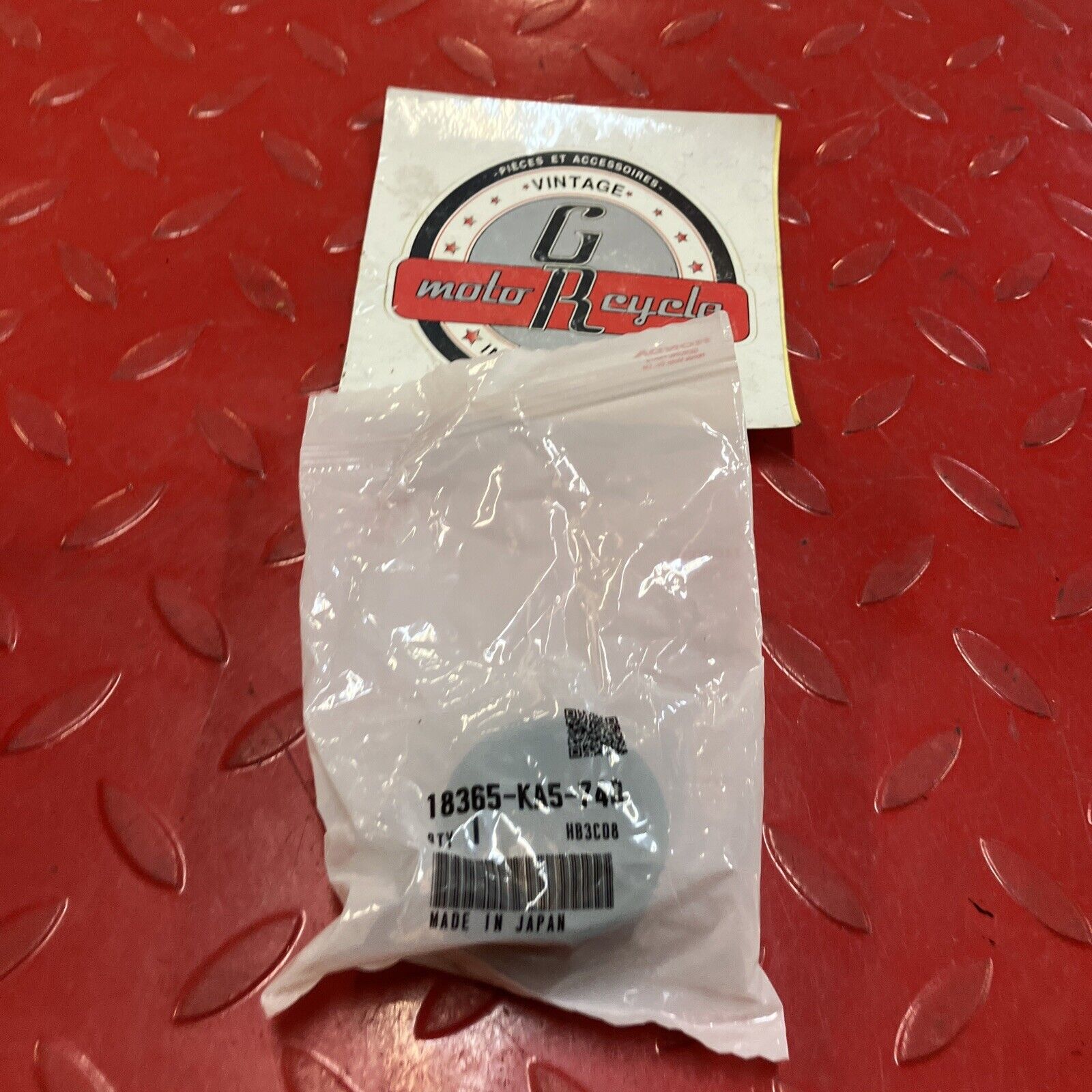 NEW Honda CR500R 84 1987-2001 EXHAUST PIPE RUBBER SEAL GASKET 18365-KA5-740 H99