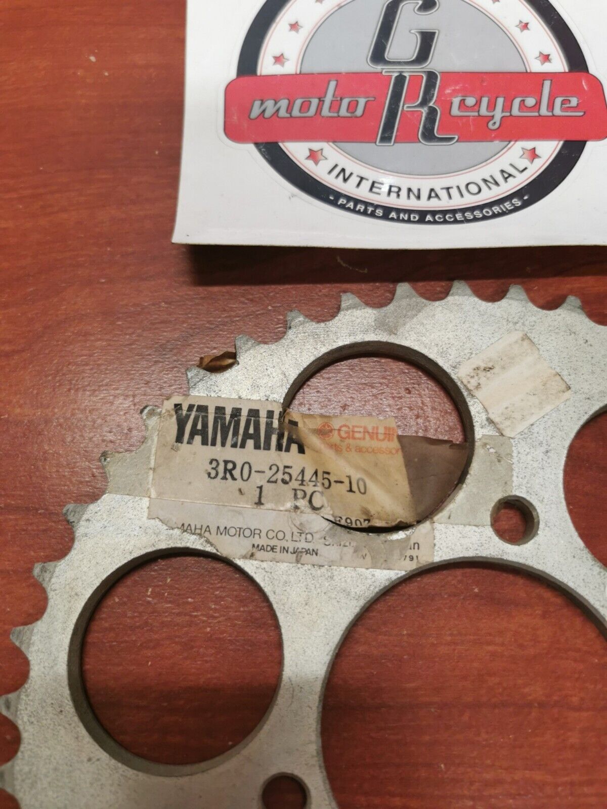 NOS Yamaha 1980 YZ50 REAR DRIVE SPROCKET 45T 3R0-25445-10-00 Y90