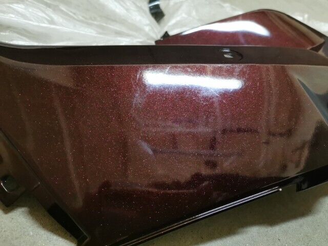NOS Yamaha XC200 SIDE COVER FENDER OVER KIT 25G-21555-00-MX & 25G-21551-00-MX
