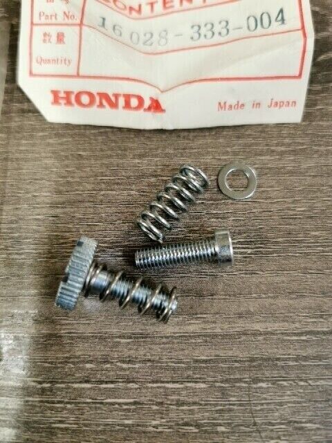 NOS HONDA CB350F 1972 1974 CB400F 1976 1977 SCREW SET B  16028-333-004  H77
