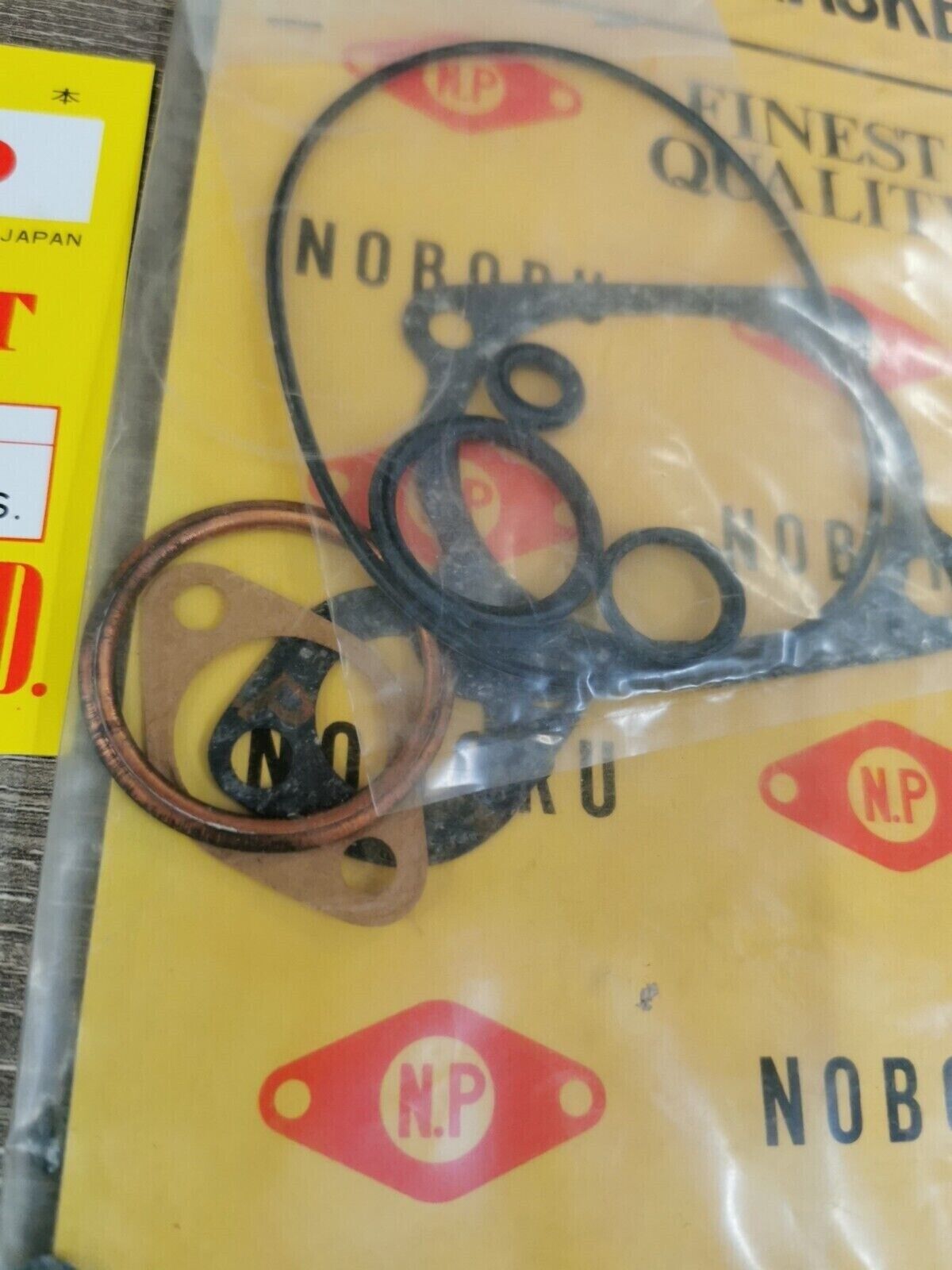 NOS NOBORU NP KAWASAKI KE100 KH100 INCOMPLETE GASKET KIT SET NP- 53013 J46