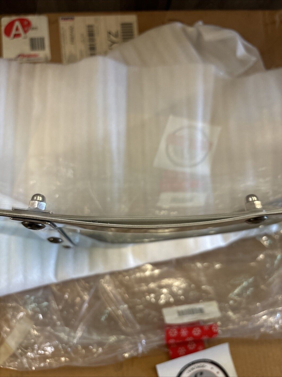 NOS MEMPHIS SHADES MEMPHIS FATS BOBBED 13" GRADIENT TEAL WINDSHIELD MEM3113