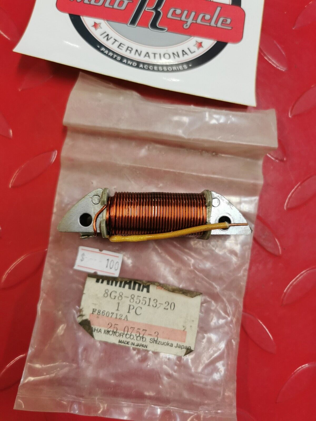 NOS Yamaha ET340 ET300 SS440 SR540 COIL LIGHTING 8G8-85513-20-00 Y16