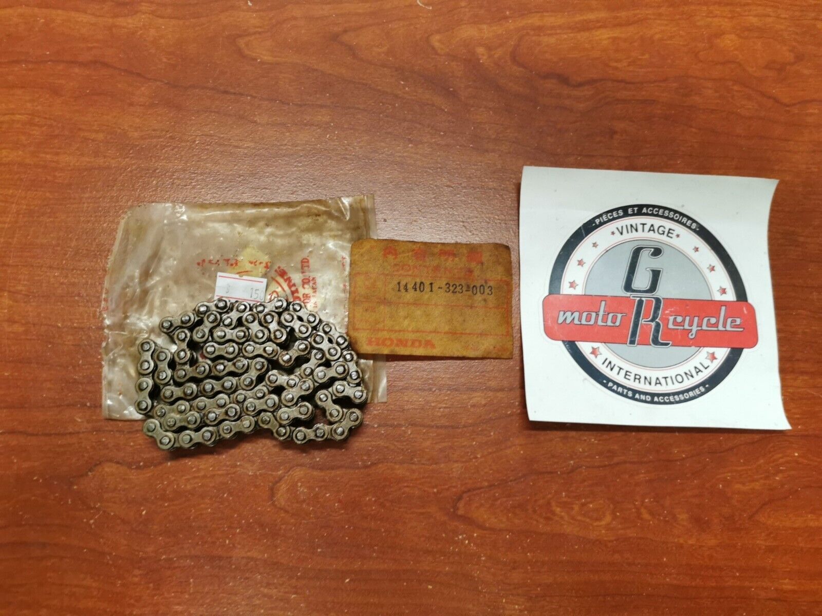NOS Honda CB550 CB550K K1 CB550F CB500 K1 K2 CAM CHAIN 14401-323-003 H64