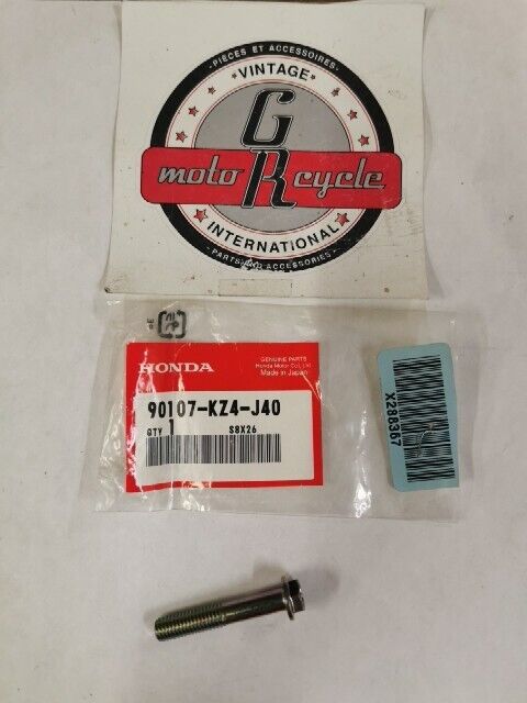NOS HONDA CR250 CRF250 CRF450 2002- 2023 FLANGE BOLT 90107-KZ4-J40 H101