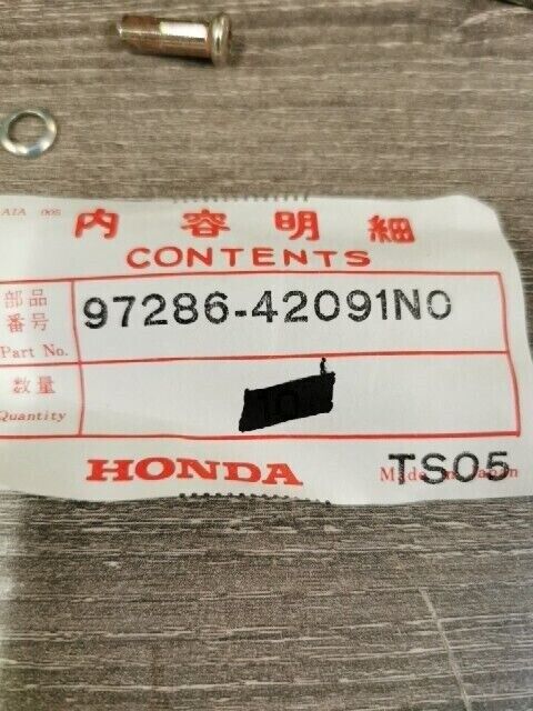 NOS HONDA CR80R 1982 SPOKE B10X125 5 97286-42091N0 H92