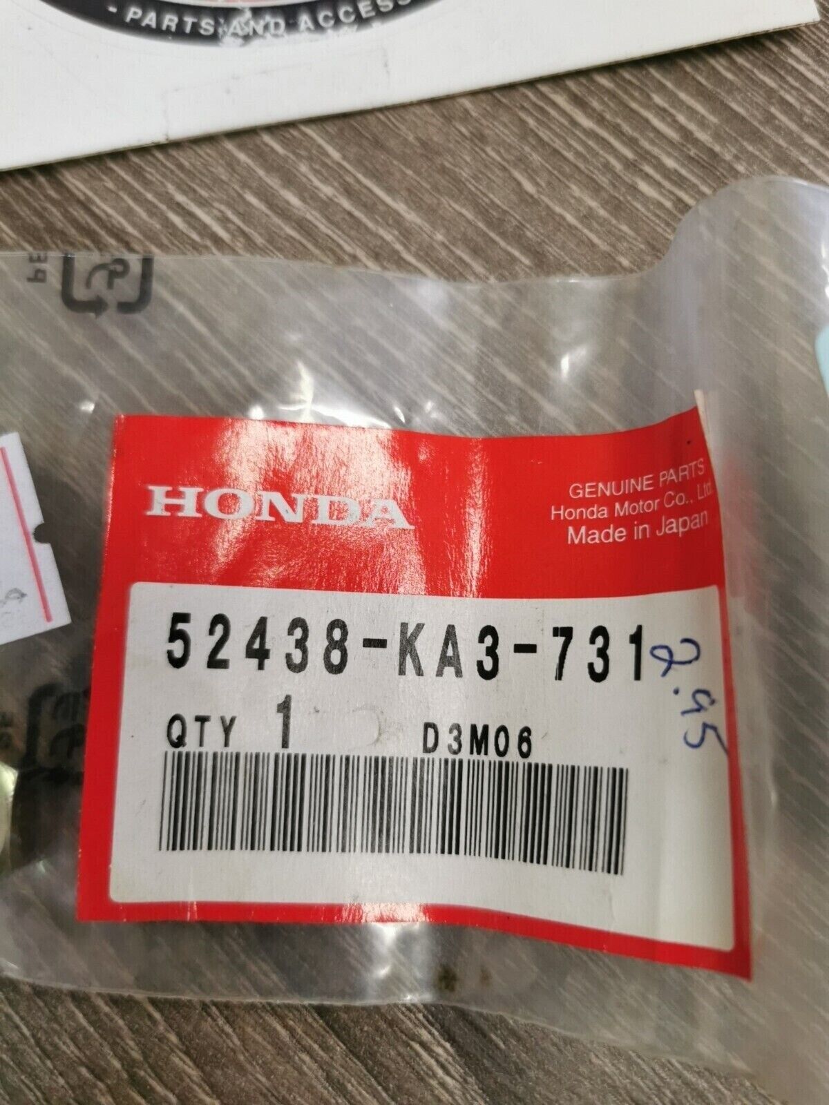 NOS HONDA CR125R HEX NUT 52438-KA3-731 H51
