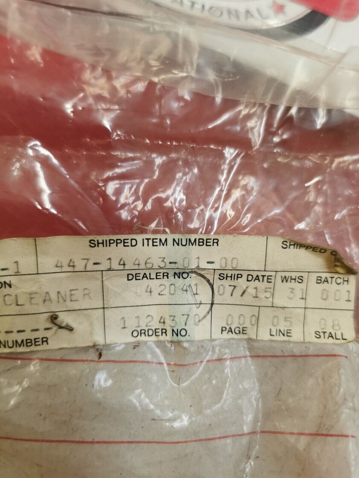 NOS Yamaha XS650 TX650 JOINT AIR CLNR 2 447-14463-01-00 Y22