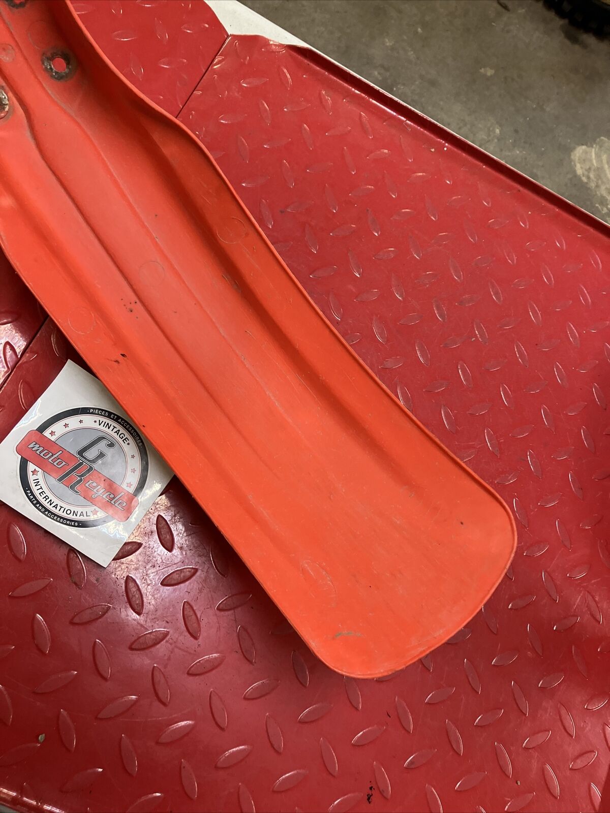 Honda CR250R 1984 front fender plastic fairing CR125R CR500R 61100-KA3-730ZA 3