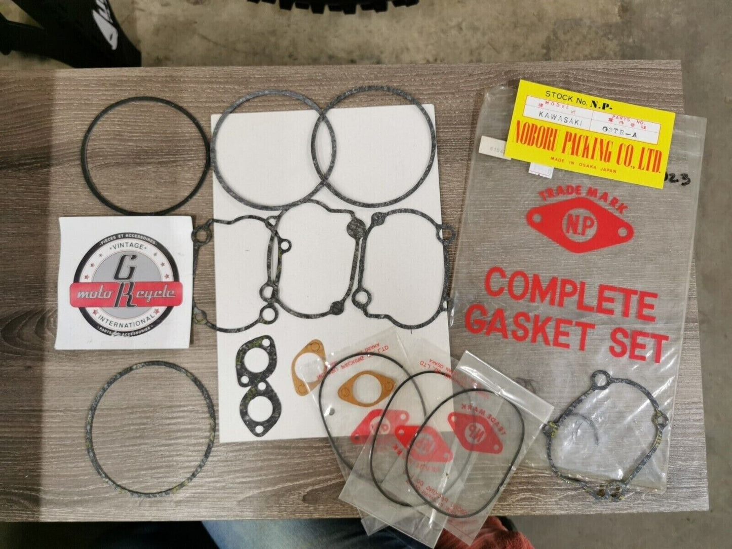 NOS NOBORU KAWASAKI G3TR-A  NP INCOMPLETE GASKET KIT SET 1-023 J46