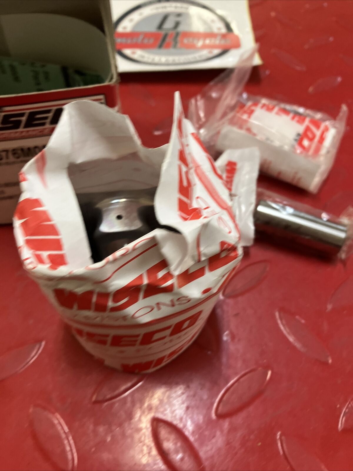 NOS Wiseco CR125R 1992 - 2003 FULL PISTON KIT 676M05400 54MM J5