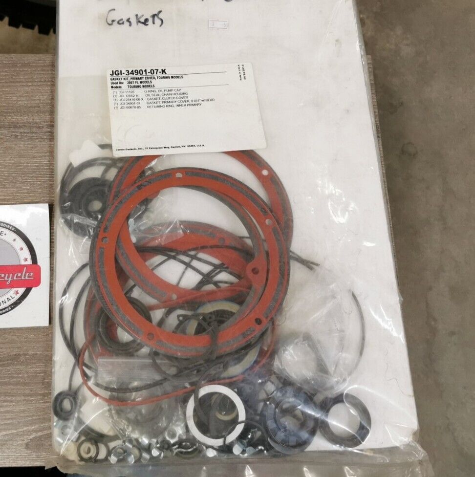 NOS James Gasket KIT PRIMARY COVER TOURING MODEL Incomplete JGI-34901-07-K J45