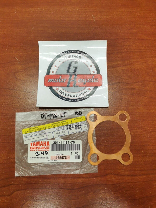 NEW NOS Yamaha MX100 DT100 RT100 CYLINDER HEAD GASKET 304-11181-70-00 Y95