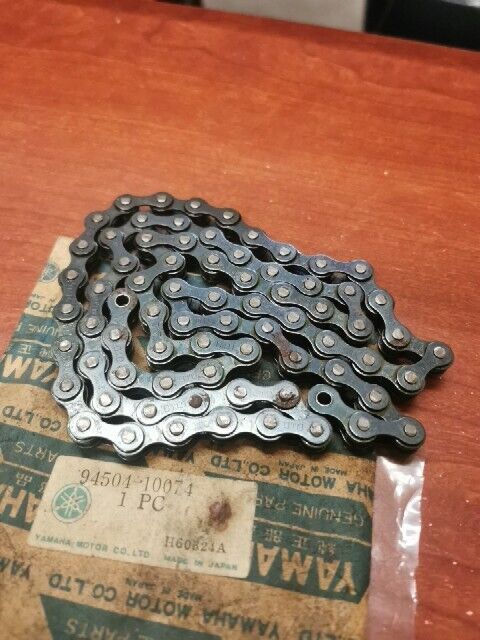 NOS Yamaha LB50P DRIVE CHAIN 94504-10074-00 SUB 94504-10078-00 Y161