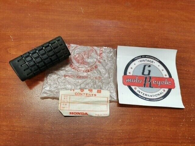 NOS Honda CB1100F CB750SC CB700SC CB650 PILLION FOOTPEG RUBBER 50715-MJ1-000 H99