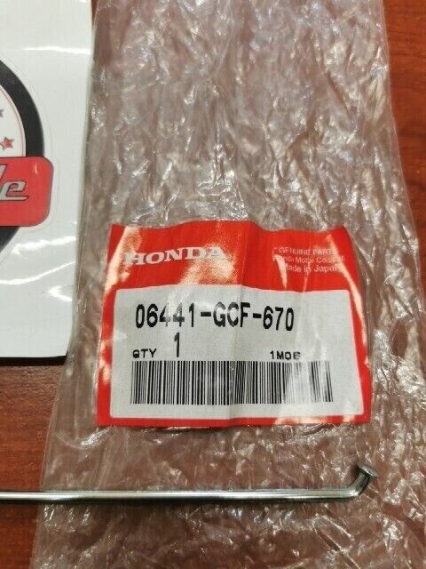 NOS Honda CRF70F XR70R FRONT WHEEL SPOKE B SOLD EACH 06441-GCF-670 H73