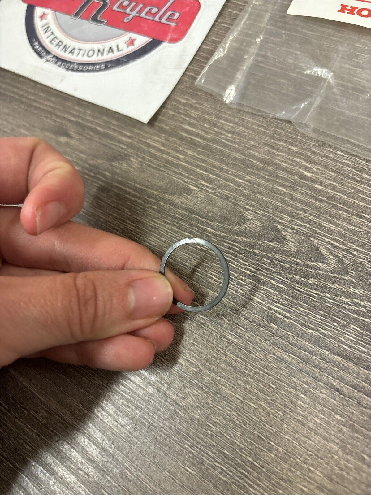 NOS Honda CB400A CM400A CM450A DOUBLE RING COIL OUTER 19.8 90612-417-003 H132