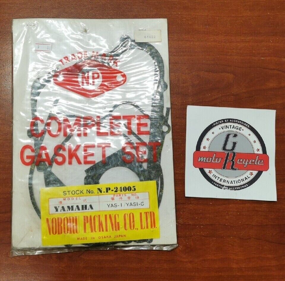 NOS Yamaha YAS-1 YAS1-C COMPLETE GASKET KIT Y79