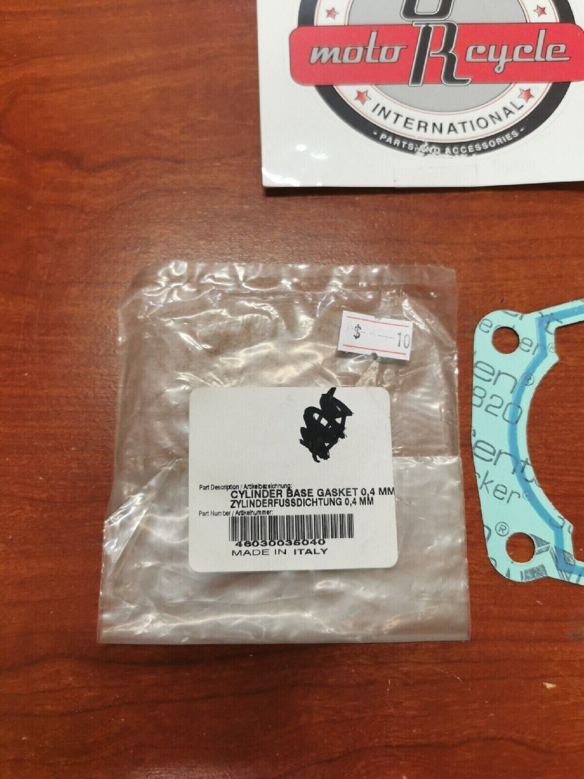 NOS KTM 50SX 65SX CYLINDER BASE GASKET 0,4MM 46030035040 KT4