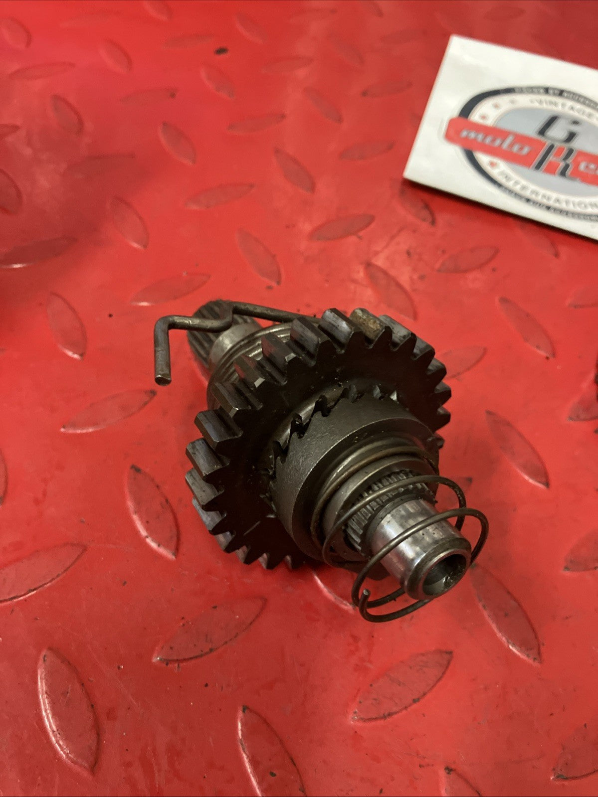 Honda CR250R 1984 Kickstarter Kick starter spindle shaft idle gear