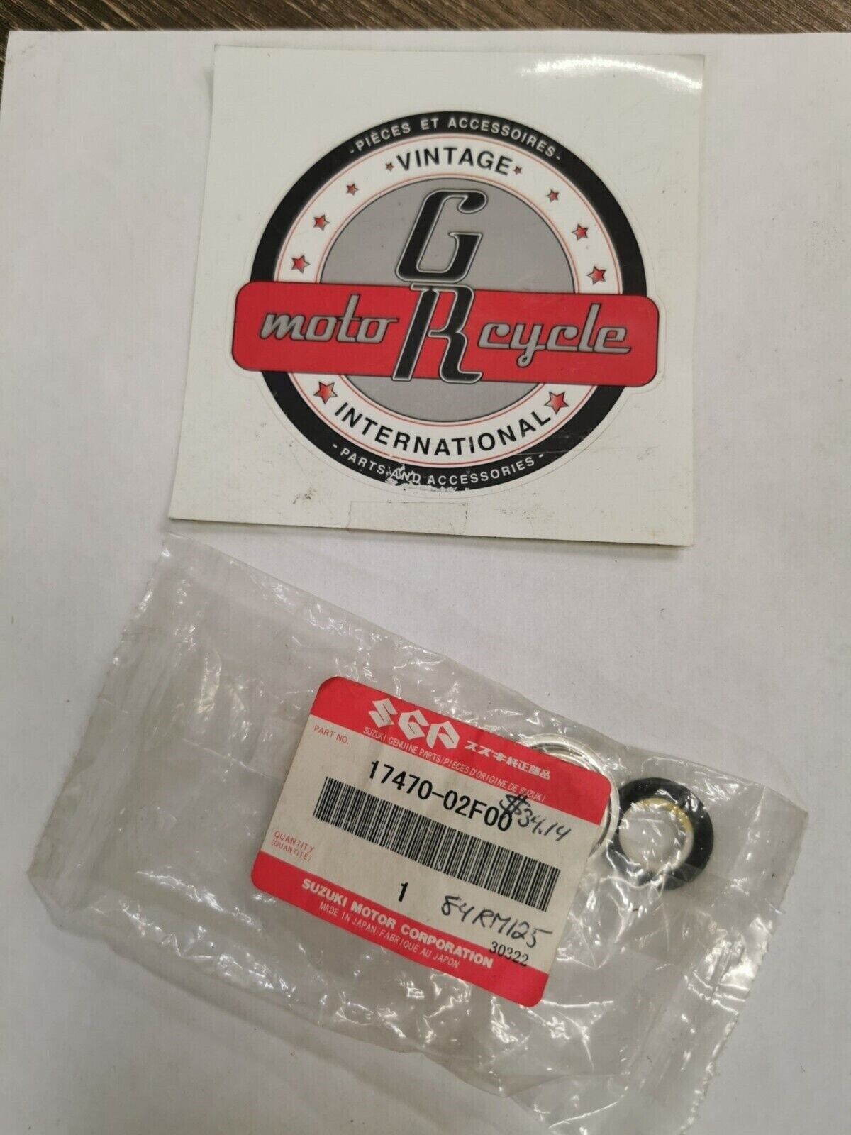 NOS SUZUKI LTA500F  KINGQUAD MECHANICAL SEAL 17470-02F00 S24