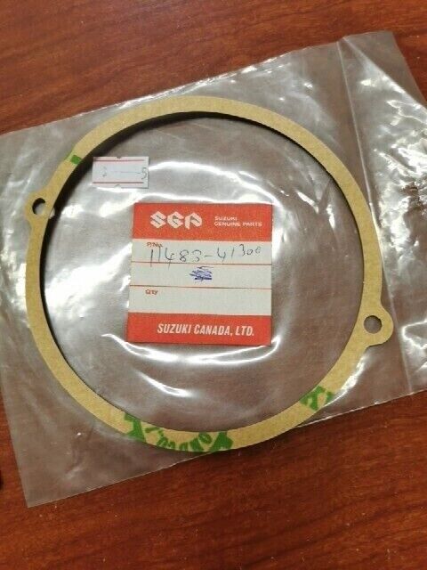 NOS Suzuki RM100 RM125 MAGNETO COVER GASKET 11483-41300 SUB. 11483-41312-H17 S32