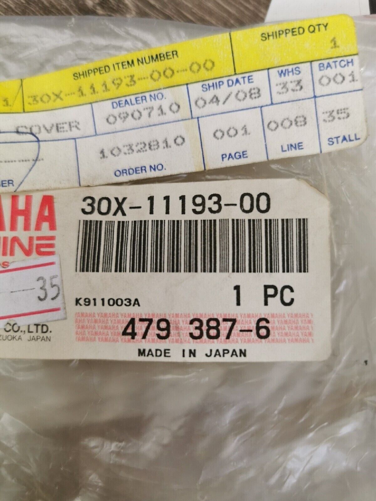 NOS YAMAHA XT350 XT250  1984 - 2000  HEAD COVER GASKET   30X-11193-01-00 Y51