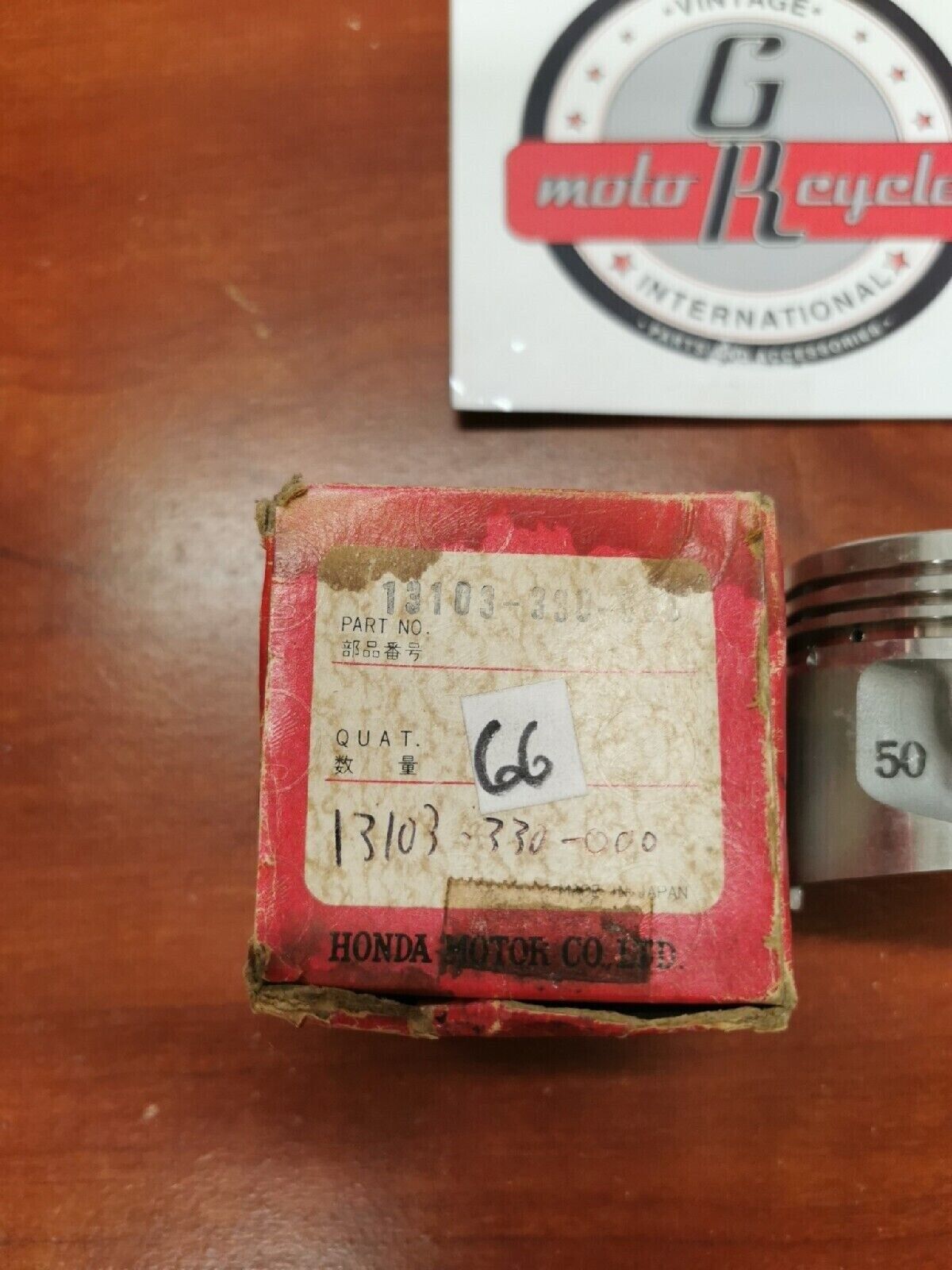 NOS Honda CB125 CL125 SL125 PISTON (OS 0.50) 13103-330-000 H34
