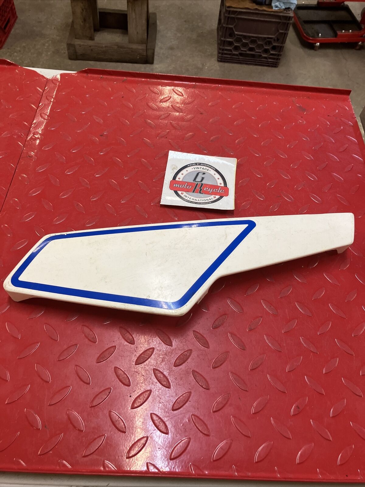 Yamaha DT50 Right side cover panel