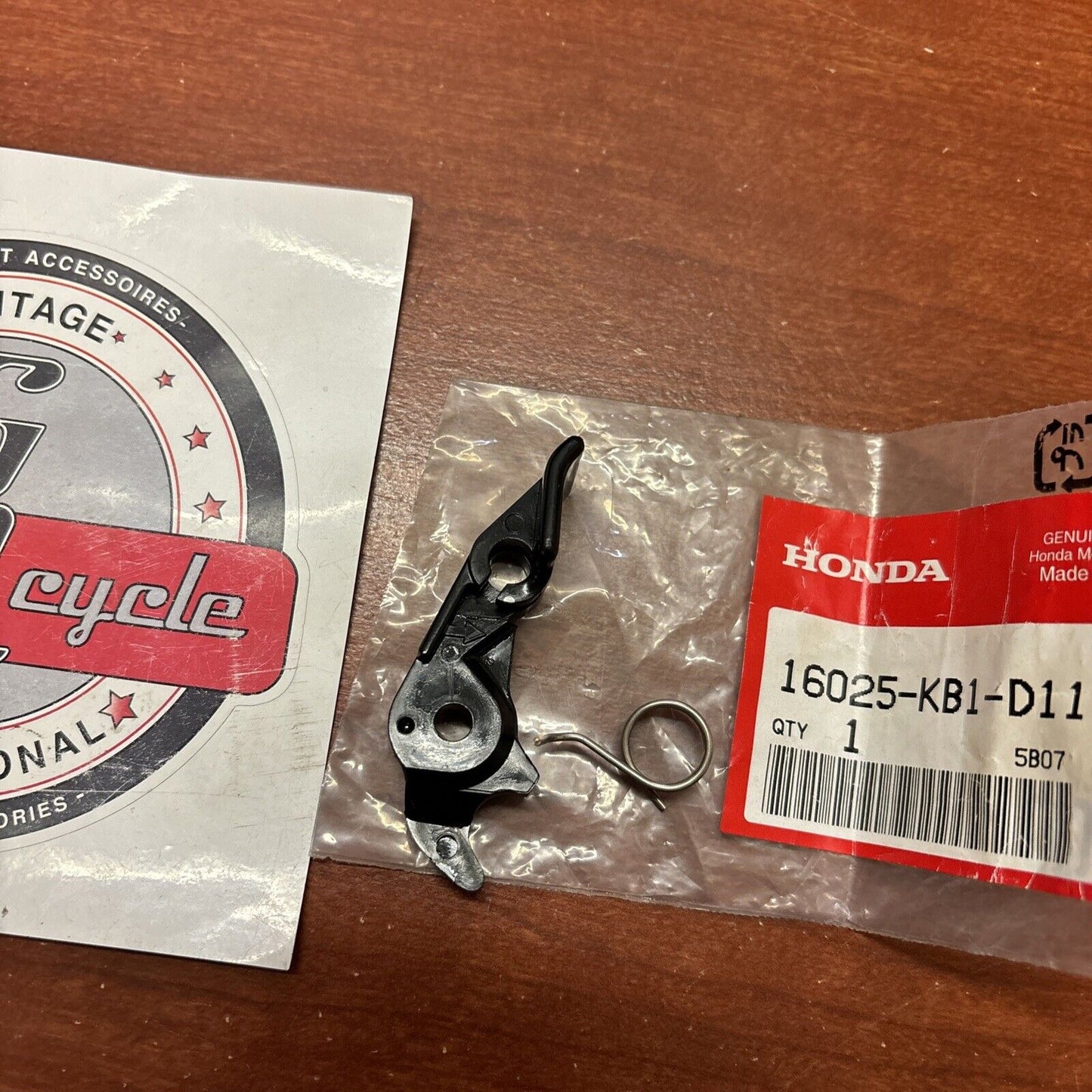 NOS Honda 1985 ATC200M CHOKE LEVER 16025-KB1-D11 H166