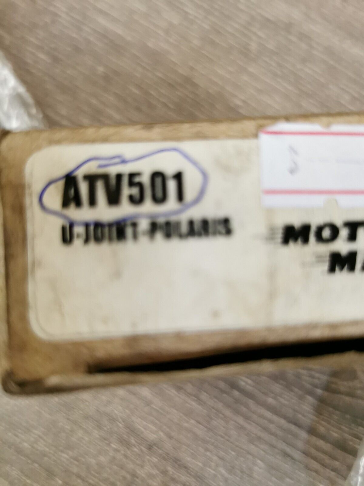 NOS Motor Master  Universal Joint  ATV501 J32