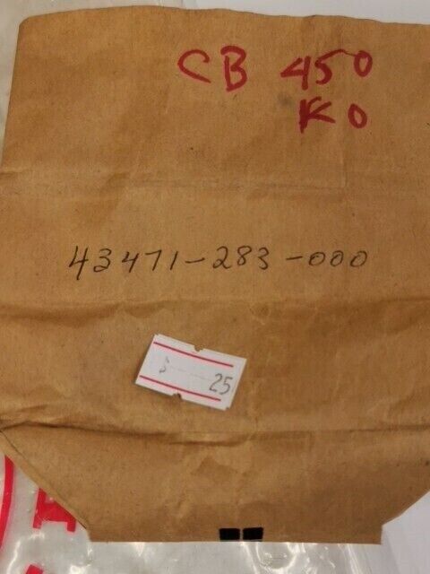 NOS HONDA CB450K0 BLACK BOMBER 1965 PIN BRAKE ROD 43471-283-000 H70