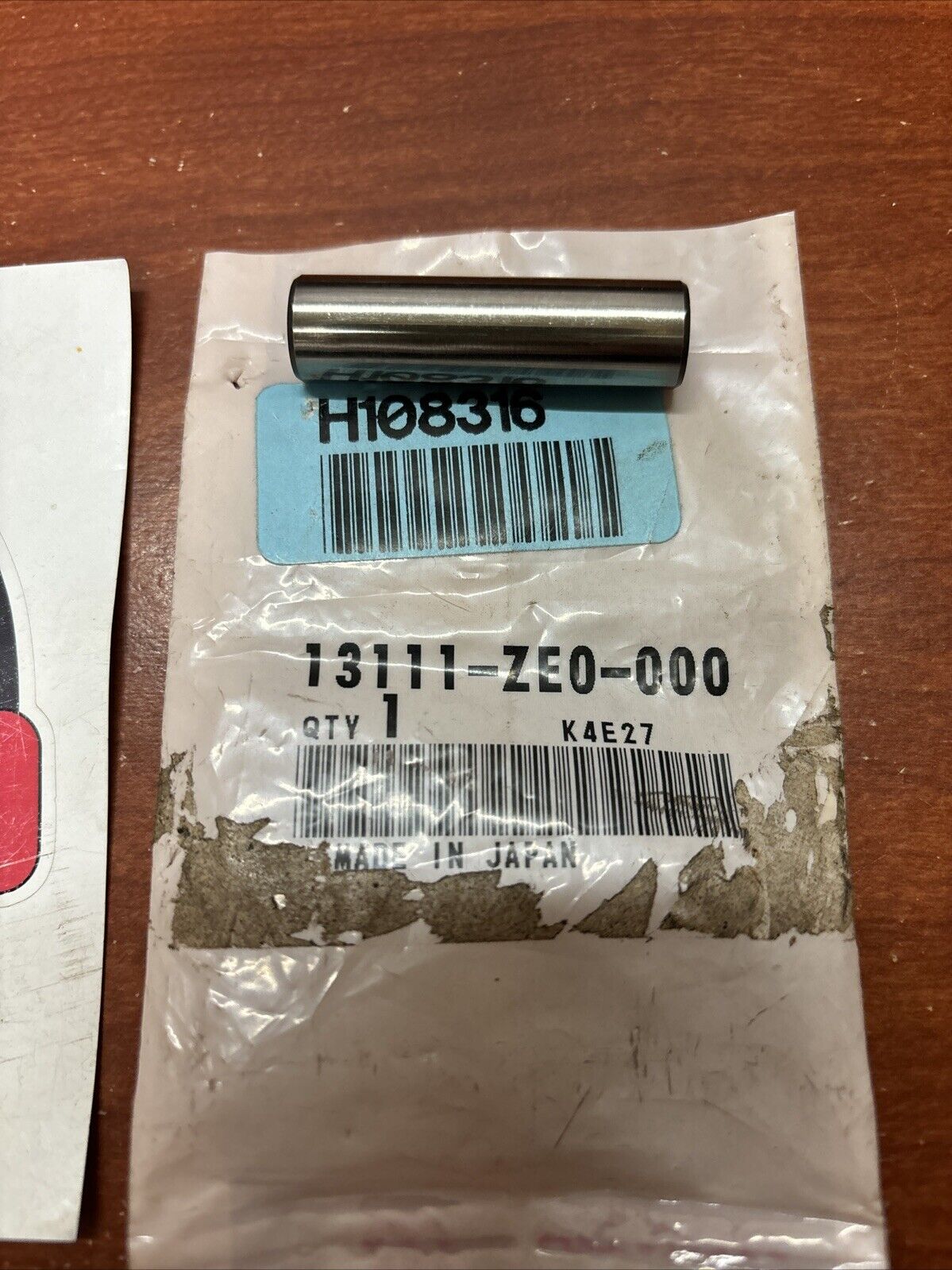 NOS Honda CB400SS GC135 GC160 GCV135 PISTON PIN 13111-ZE0-000 H184