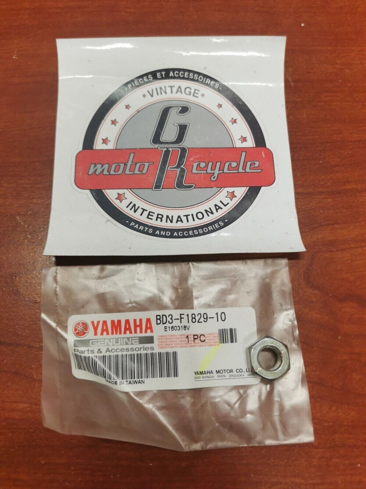 NOS Yamaha YFZ50 YFM09 NUT BD3-F1829-10-00 Y82