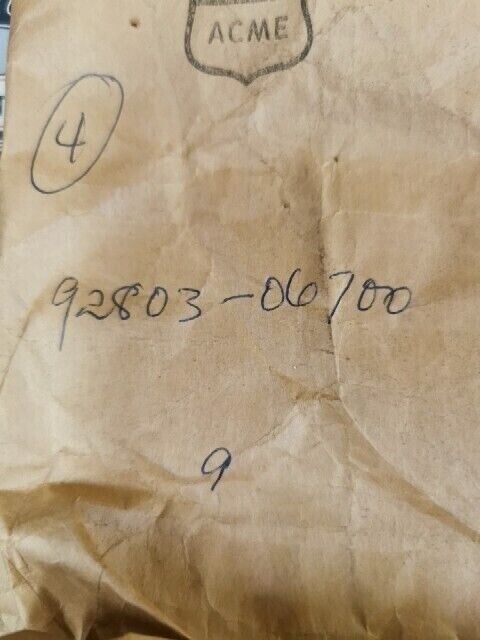 NOS YAMAHA YL2C G6S JT1 JT2 YFM80N YFM80N YFM80T YGS1 NUT 92803-06700-00 Y159