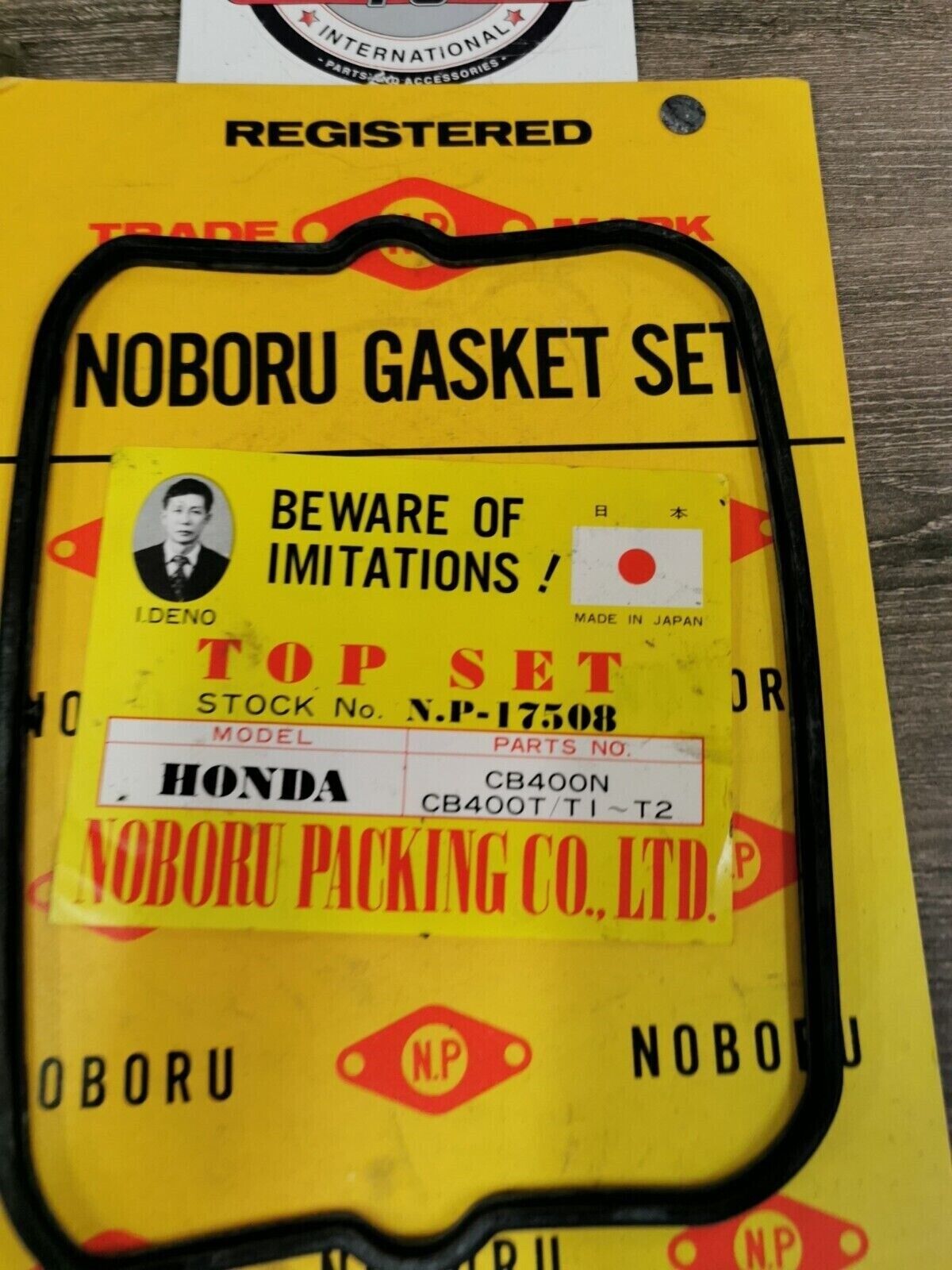 NOS NOBORU NP HONDA CB400N CB400T INCOMPLETE GASKET KIT SET NP-17508 J46