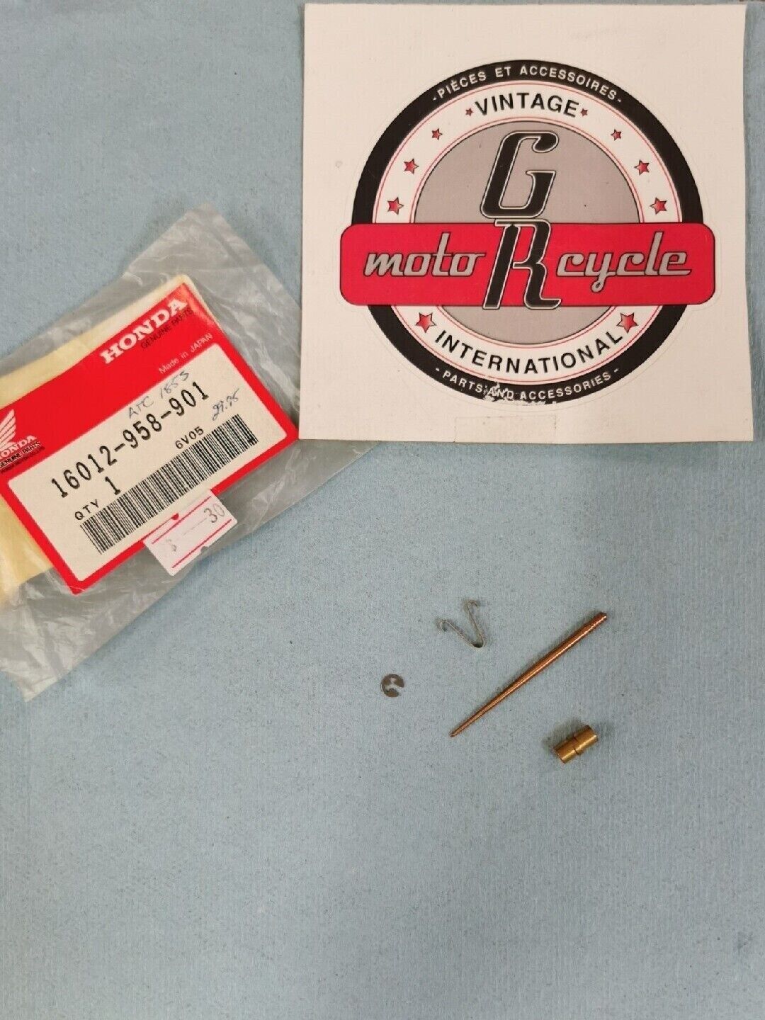 NOS HONDA ATC185S 1982 NEEDLE SET  JET 16012-958-901 H47