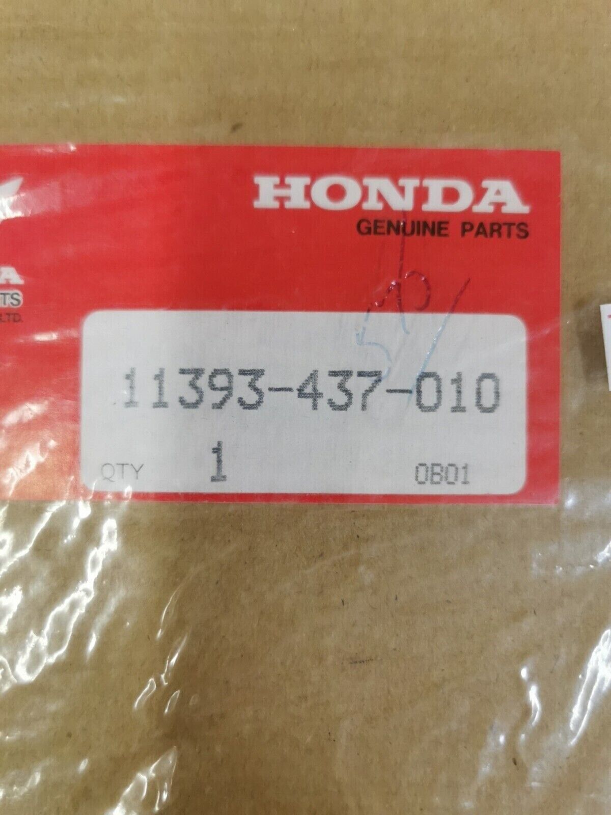 NOS HONDA ATC200S XR200 GASKET  R  CRANKCASE COVER 11393-437-010 H61