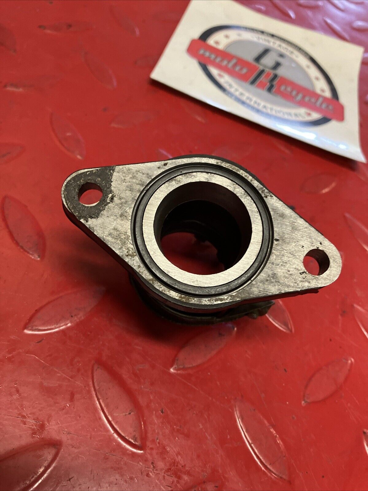 Honda MT125 1975 intake manifold carburetor boot insulator 1974 1976 2