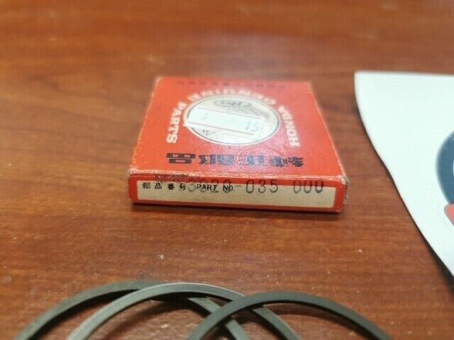 NOS Honda C65 M CB125SS CD65 M CL125 S65 PISTON RING SET 0.25 13020-035-000 H78