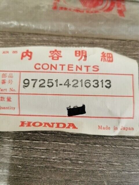 NOS HONDA C50 CUB 1969 C50 CUB 1977 CT90A  SPOKE B 10X161.5 97251-42163-13 H95