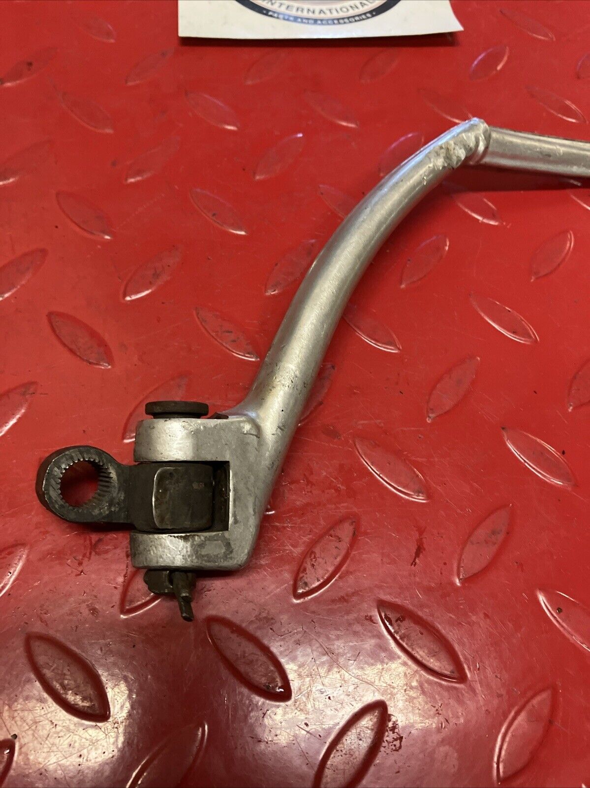 Yamaha YZ125 1983 Kickstarter Kick starter lever arm pedal 1982 1984 1985